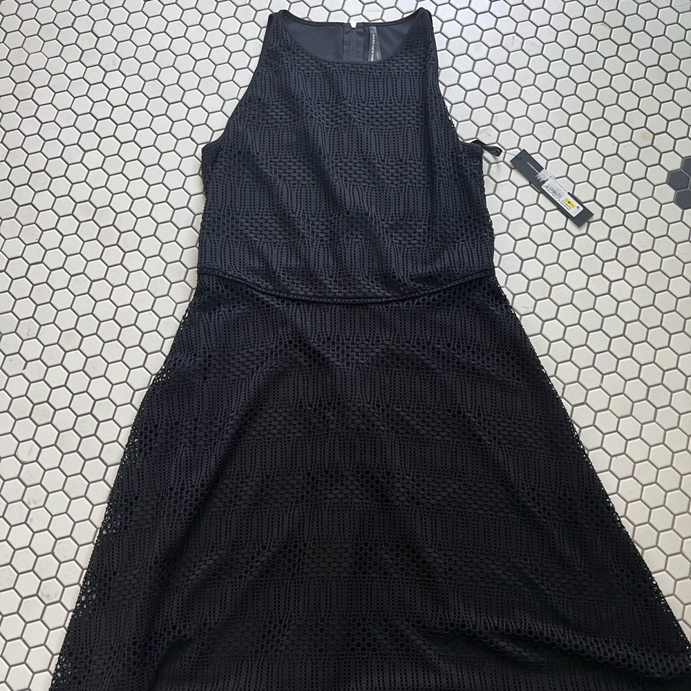 NWT Marc New York bLack dress sz m